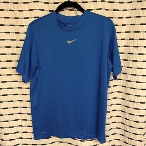 Nike DRI-FIT Short Sleeve Top XL Blue